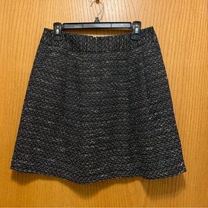 Halogen Pleated Tweed Skirt